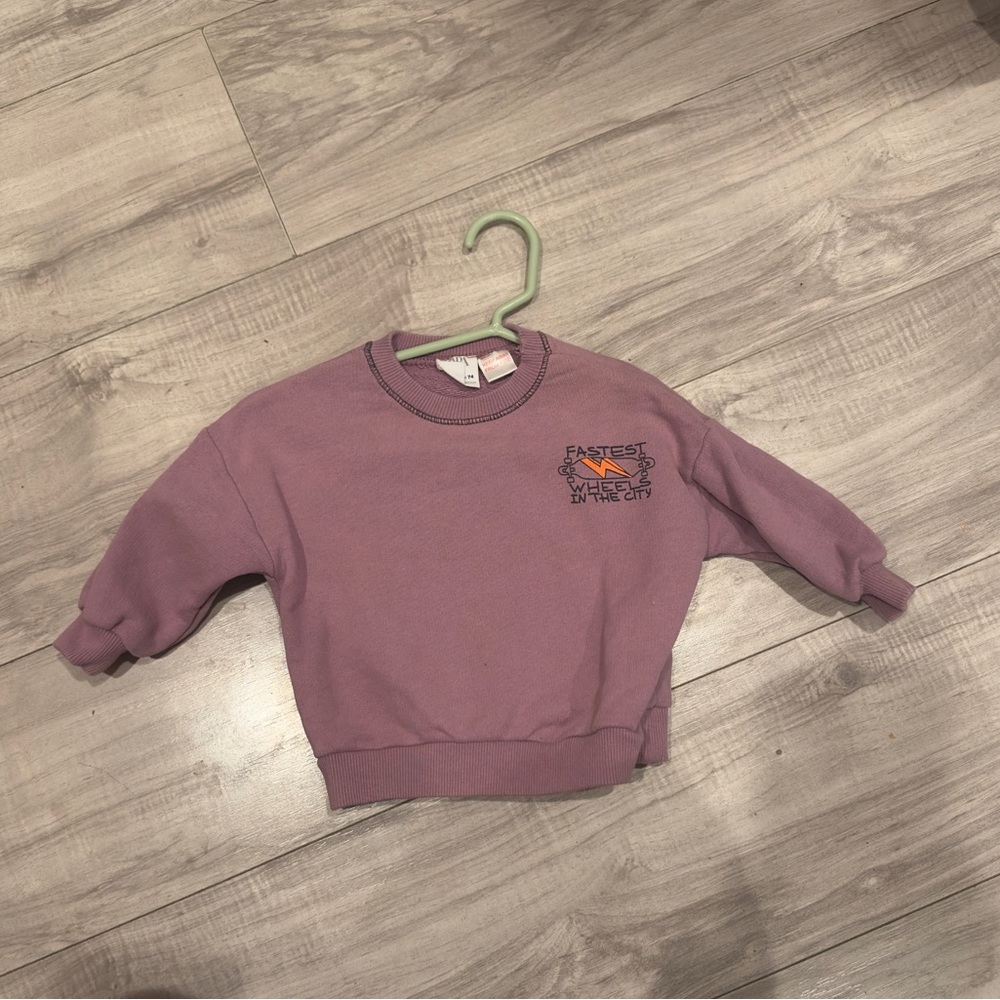 Zara Crewneck Sweater "Break The Routine"